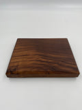 Small Walnut Cheese Board - Handmade Black Walnut Serving Tray (6.5" x 8")