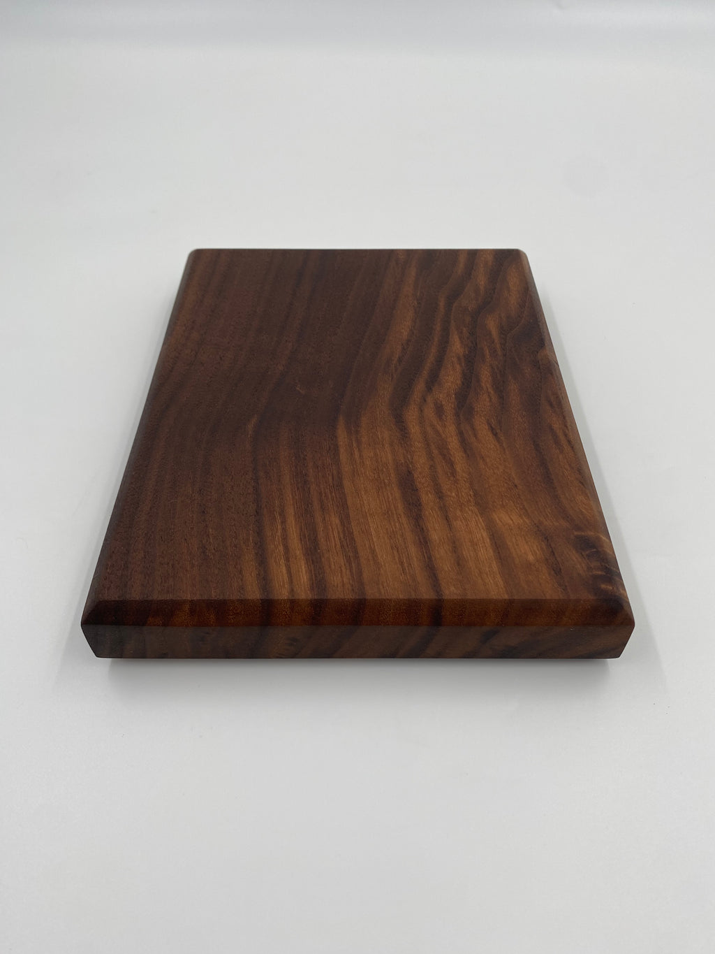 Small Walnut Cheese Board - Handmade Black Walnut Serving Tray (6.5" x 8")