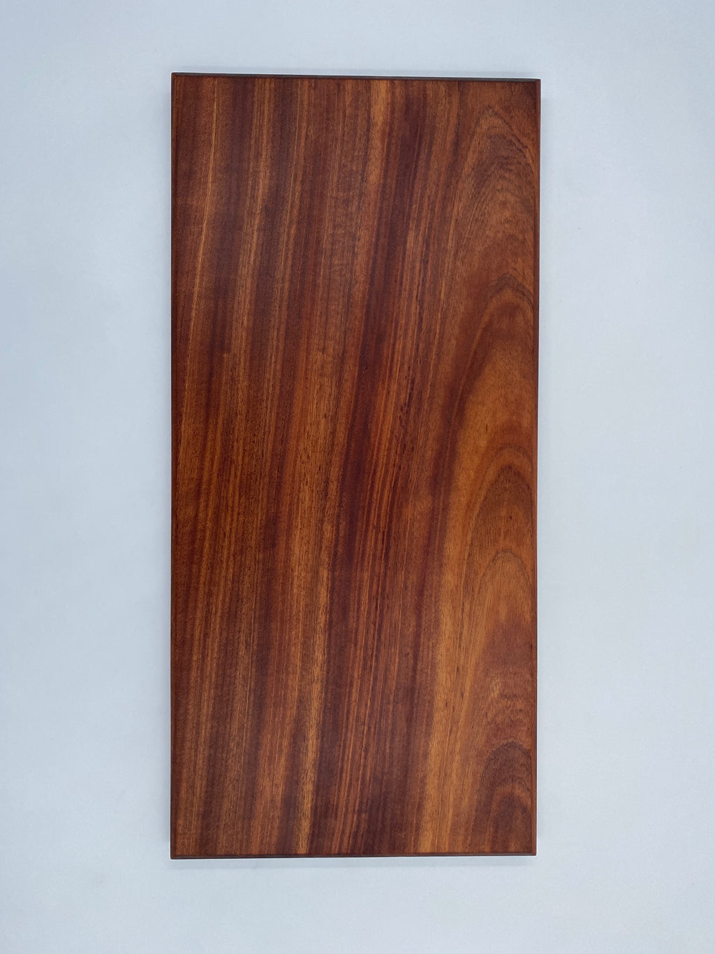Handmade Large Sapele Cutting Board - Exotic Hardwood Charcuterie Serving Board - 11.25" x 23" x 1.25"